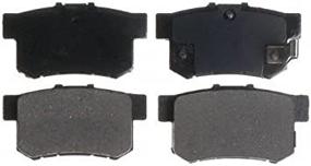 img 2 attached to Raybestos SGD537C Rear Disc Brake Pads Set - Ceramic, Service Grade - For Select Acura, Honda, and Suzuki Models