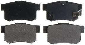 img 3 attached to Raybestos SGD537C Rear Disc Brake Pads Set - Ceramic, Service Grade - For Select Acura, Honda, and Suzuki Models