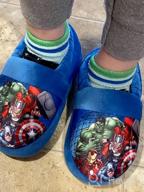 img 1 attached to 🦸 Boys' Marvel Adventures Avengers Toddler Slippers - Optimized Shoes for SEO review by Ryan Bowers
