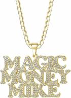 сияйте стильно с персонализированным золотым ожерельем-цепочкой qitian's - идеальный подарок для женщин и девочек логотип
