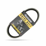 heavy duty drive belt 59011-0003 compatible with prairie 360, 650/700/kfx700 & brute force 650/750 - replaces 59011-0019 19g3218 logo
