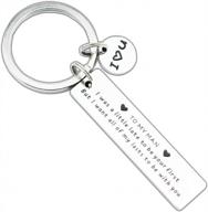 engraved keychain boyfriend keychains for men's accessories with enhanced seo logo