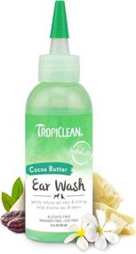 img 4 attached to TropiClean Alcohol Free Ear Wash For Pets, 4Oz - Alcohol Free - Made In USA - Dog Ear Cleaner Solution - Dog Ear Wash - Pet Otic Drops - Soothes Itching & Infection - Vet Recommended