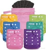 tdiapers reusable diapers adjustable washable logo