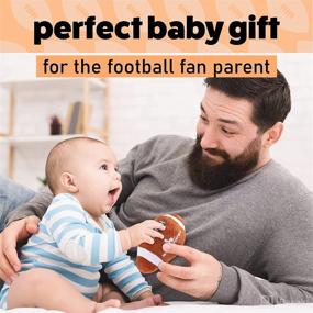 img 1 attached to 🏈 Football Rattle for Babies and Toddlers - Plush Baby Toy with Learning Content, Ideal Gift for Boys and Girls, 0-36 Months