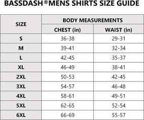 img 1 attached to BASSDASH Performance T Shirt Protection Fishing Men's Clothing good for Active