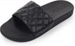 fitory women's open toe slippers: comfortable slides for indoor and outdoor use logo