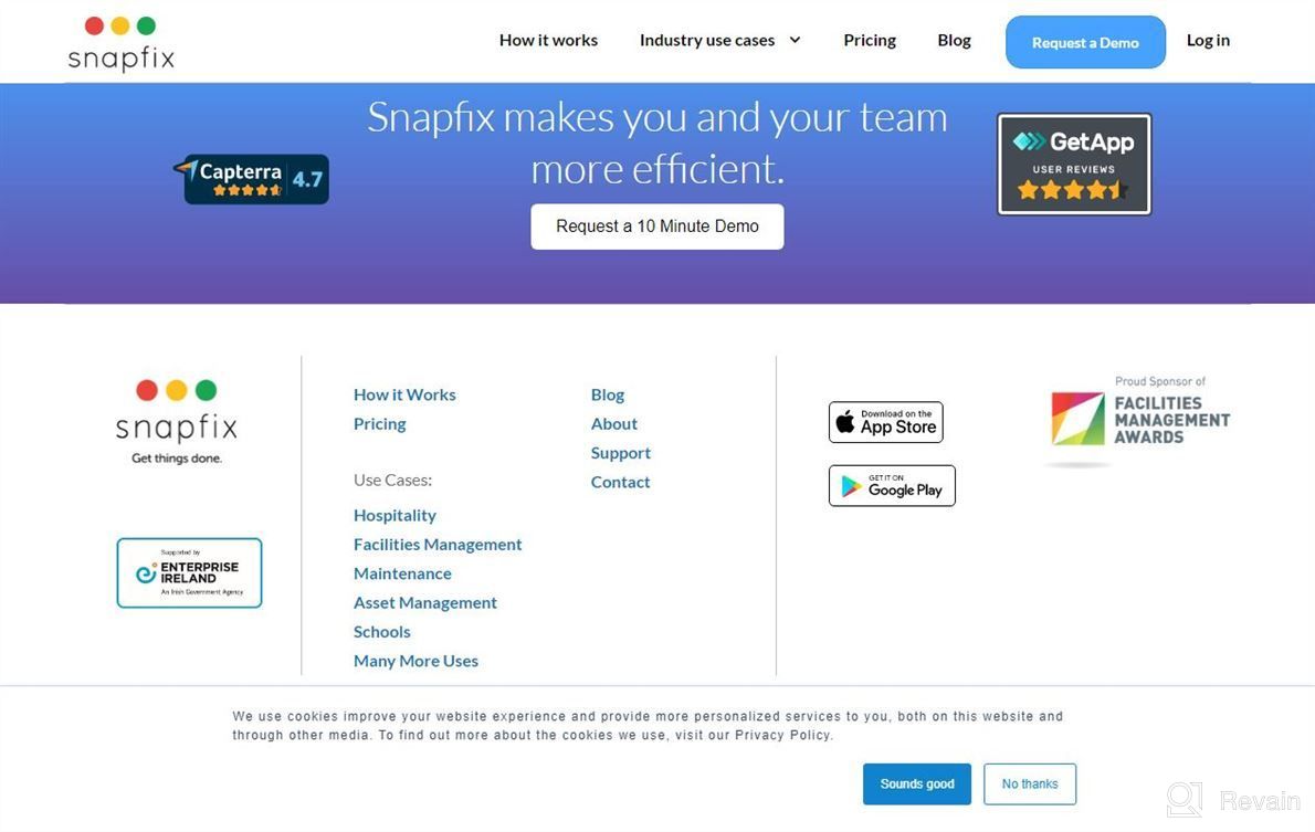 img 1 attached to Snapfix Building and Task Management Platform review by Shawn Jimenez