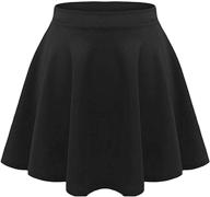 loxdonz casual stretch flared pleated girls' clothing ~ skirts & skorts logo