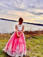 img 1 attached to Discover Stunning WDE Princess 👸 Girls Pageant Dresses for Your Little Girls review by Bill Kodba