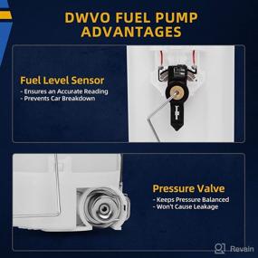 img 1 attached to 🔧 Enhanced Turbo Pump: DWVO Fuel Pump with Integrated Pressure & Level Sensor for 04-06 Altima 2.5L/3.5L, 04-09 Quest 3.5L, 04-08 Maxima 3.5L - Easy Assembly