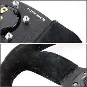img 1 attached to NRG Innovations RST 009S Leather Steering