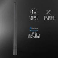 📡 improved fm/am reception - rt-tcz short antenna for jeep wrangler jk/jl/tj and ford f150, 7.5 inches length logo