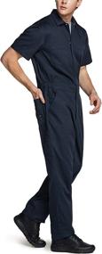 img 2 attached to CQR Men'S Zip-Front Coverall: Stain & Wrinkle Resistant, Multifunctional With Multiple Pockets