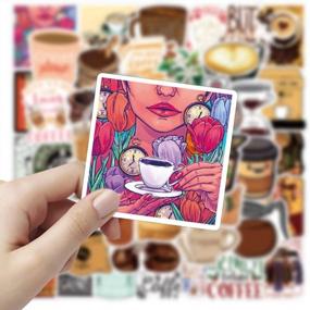 img 3 attached to Trendy Coffee Drink Stickers Fot Boys Teens Girls Adults