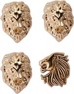knighthood mens tiger jaguar lapel logo