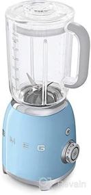 img 1 attached to Smeg Blender Pastel Blue BLF01