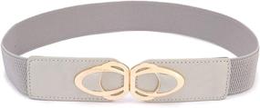 img 3 attached to Beltox Women's Fashion Accessories and Elastic Stretch Belts