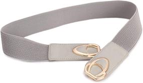 img 2 attached to Beltox Women's Fashion Accessories and Elastic Stretch Belts