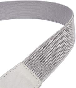 img 1 attached to Beltox Women's Fashion Accessories and Elastic Stretch Belts