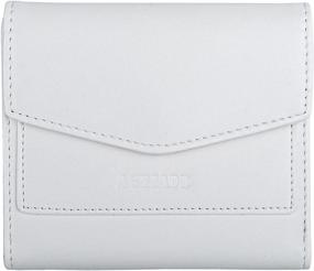 img 4 attached to Leather Wallet Blocking Womens Credit Women's Handbags & Wallets ~ Wallets