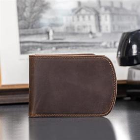 img 3 attached to Polare Pocket Blocking Italian Leather Men's Accessories and Wallets, Card Cases & Money Organizers