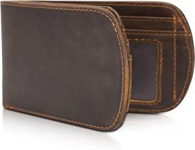 img 4 attached to Polare Pocket Blocking Italian Leather Men's Accessories and Wallets, Card Cases & Money Organizers