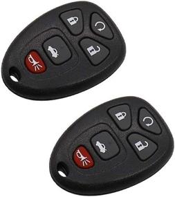 img 4 attached to 🔑 DRIVESTAR Keyless Entry Remote Car Key Replacement: Chevrolet Silverado/Express 1500 2500 3500, GMC Sierra/Savana 1500 2500 3500 - Set of 2