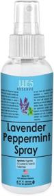 img 4 attached to Pure Peppermint Lavender Room & Linen Spray: Natural Aromatherapy Mist for Relaxation, Odor Elimination & Freshness (4 oz)