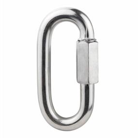 img 1 attached to 10-Pack 0.276In M7 Stainless Steel Quick Links - BNYZWOT 304 D Shape Locking Chain Repair