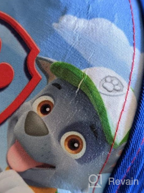 img 1 attached to 🐾 Get Your Little Paw Patrol Fan Ready with Nickelodeon's Boys Baseball Hat, Ages 2-4 review by Travis Rio