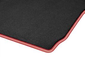 img 1 attached to GGBAILEY Tesla Model S 2013-2019 Black w/ Red Edging Driver, Passenger, & Rear Floor Mats - Improved SEO