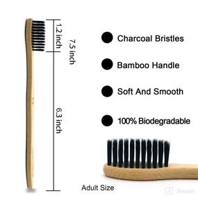 img 2 attached to 🌿 Going Green with Our Eco-Friendly White Toothbrush: 100% Biodegradable & Compostable