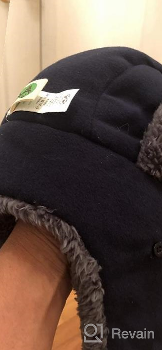 img 1 attached to 🧢 Warm and Cozy: Home Prefer Toddler Boys Winter Hat with Long Earflaps review by Marklen Baeskens