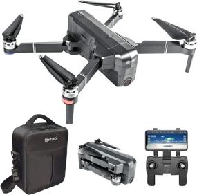 img 4 attached to Снимайте потрясающие кадры с воздуха со складным дроном Contixo F24 Pro 4K UHD — возврат домой по GPS, время полета 30 минут, совместимость с камерой VR и FPV — в комплекте с сумкой для переноски для взрослых