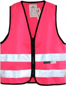 img 4 attached to 3M Reflective Children'S High Visibility Vest With Zipper - Enhanced Safety Vest For Better Visibility