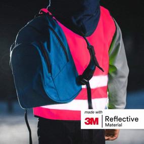 img 1 attached to 3M Reflective Children'S High Visibility Vest With Zipper - Enhanced Safety Vest For Better Visibility