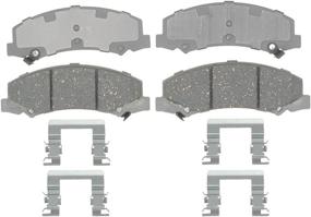 img 1 attached to 🔧 ACDelco Front Disc Brake Pad Kit (SLP) - 14D1159CHF1 - High Performance & Reliable