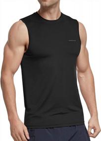 img 4 attached to OGEENIER Men'S Compression Tank Top: Ideal For Workouts, Basketball Training & Gym Muscle Shirts!