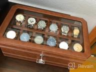 img 1 attached to Organize Your Timepieces In Style With Rothwell'S Luxury Leather Watch Box review by Brandon Carr