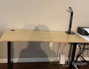 img 7 attached to Upgrade Your Home Office With JUMMICO'S Electric Adjustable Standing Desk - Large 55" Surface, Memory Preset, And T-Shaped Metal Bracket In Sleek Black