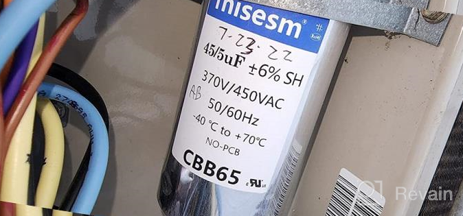 img 1 attached to 45+5UF 45/5 MFD ±6% 370V/440V AC CBB65B Capacitor Dual Run Circular Start Capacitor For AC Motor, Fan & Condenser - Tnisesm review by Matt Norwood