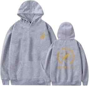 img 4 attached to Xkpopfans Kpop Stray Hoodie Unlock Boys' Clothing ~ Fashion Hoodies & Sweatshirts