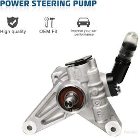 img 3 attached to 🔧 Power Steering Pump Replacement for 2006-2011 Honda Ridgeline 3.5L, 21-5193