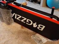 img 1 attached to Bigzzia Foldable Ab Exercise Bench With LCD Monitor For Full Body Workout Including Leg, Thigh, Buttock, Rodeo And Sit-Up Exercises - Abdominal Workout Machine review by Chris Webb