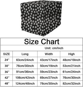 img 2 attached to 🐶 Convenient Dog Crate Cover: Seamless Fit for 36" Wire Crates - Effortlessly Adjustable and Removable (Cover only)