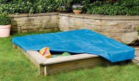 img 1 attached to Grillkid 8'X10' Heavy Duty Waterproof Poly Tarp - 10 Mil Thickness Ensures Maximum Durability