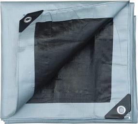 img 3 attached to Grillkid 8'X10' Heavy Duty Waterproof Poly Tarp - 10 Mil Thickness Ensures Maximum Durability