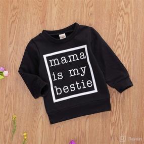 img 1 attached to Infant Toddler Pullover Sweatshirt Clothes Apparel & Accessories Baby Boys ~ Clothing