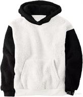 toddler contrast pullover sweatshirt outdoor apparel & accessories baby girls logo